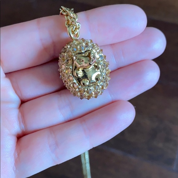 Kate Spade Hedgehog Necklace 